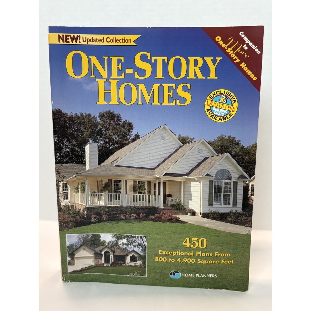 One-Story Homes: Over 450‎ Designs for Single-Level Living by Home Planners
